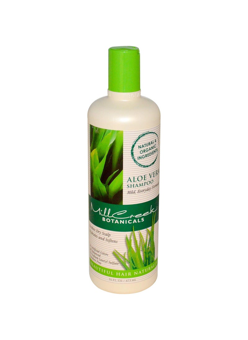 Mill Creek - Mill Creek Botanicals - Aloe Vera Shampoo Mild, Everyday Formula - 16 oz. - Image 1
