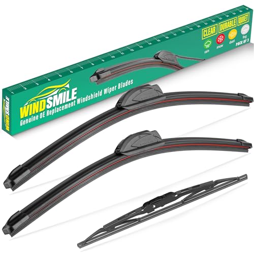 22 22 13 Windshield Wiper Blades Replacement for GMC YukonYukon XL 2015 2016 2017 2018 2019 2020 Premium All Weather Front Rear Wipers Set OEM Quality Pack of 3