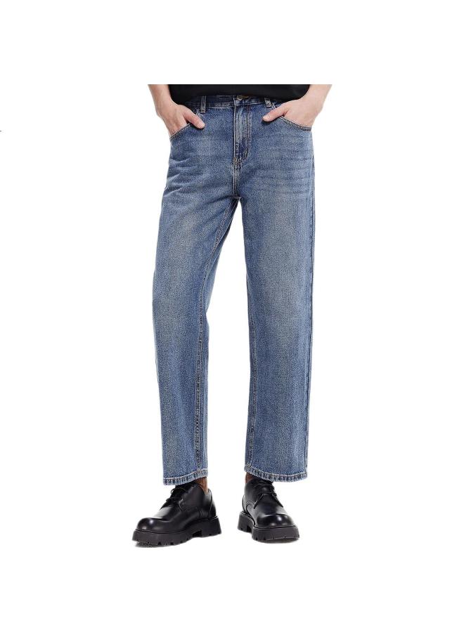 SEMIR Men'S Vintage Loose Straight Leg Jeans For Spring 2025 - Image 1