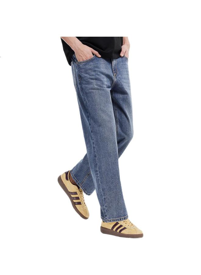SEMIR Men'S Vintage Loose Straight Leg Jeans For Spring 2025 - Image 3