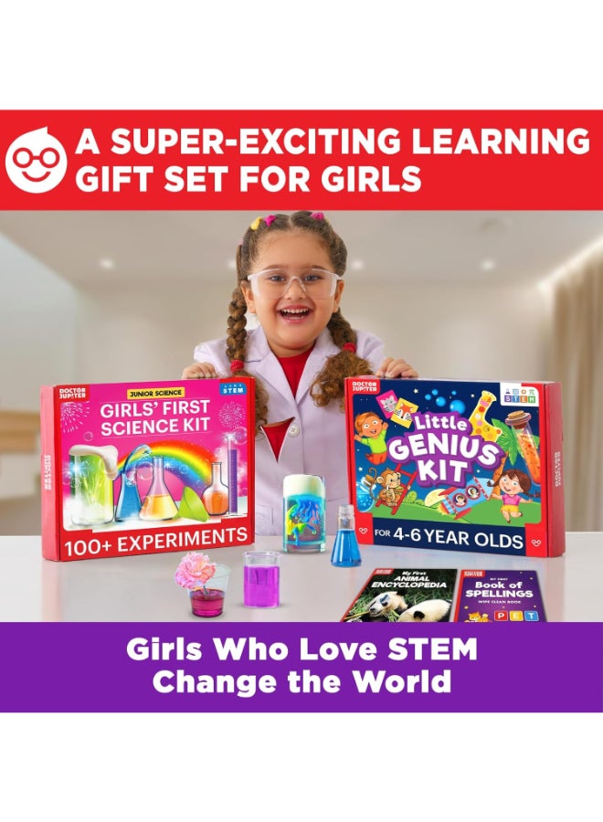 Doctor Jupiter Ultimate Gift Set for Girls| Gift Set of 'Girl's Toy Science Kit', 'Little Genius Kit' for 4-8 Year Olds| Learning & Education STEM Toys - Image 2