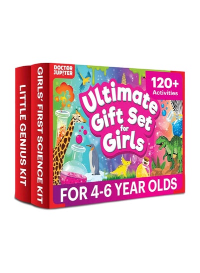 Doctor Jupiter Ultimate Gift Set for Girls| Gift Set of 'Girl's Toy Science Kit', 'Little Genius Kit' for 4-6 Year Olds | Learning & Education STEM Toys