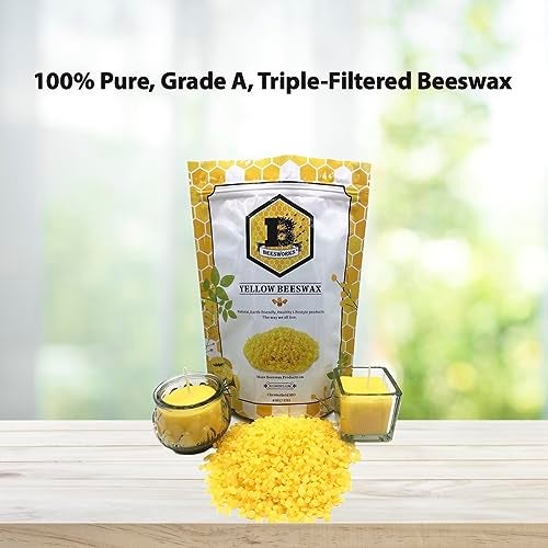 Beesworks Yellow Beeswax Pellets - 2 lb - Image 5