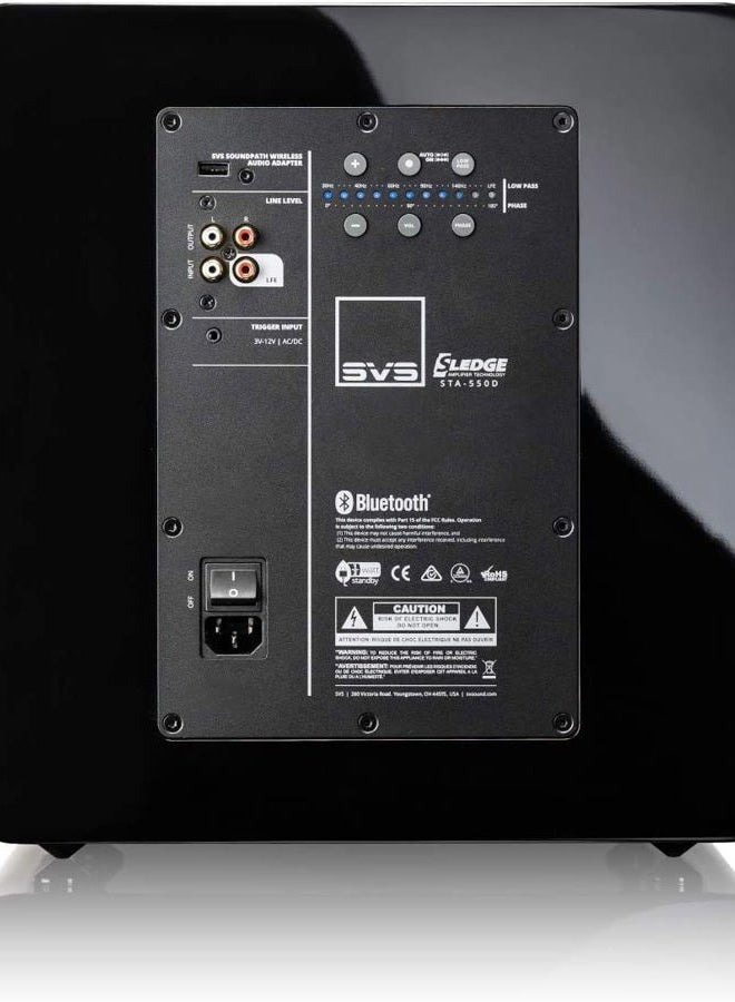 SVS SB-2000 برو مضخم صوت محكم التحكم DSP مقاس 12 بوصة (أسود لامع) - Image 4