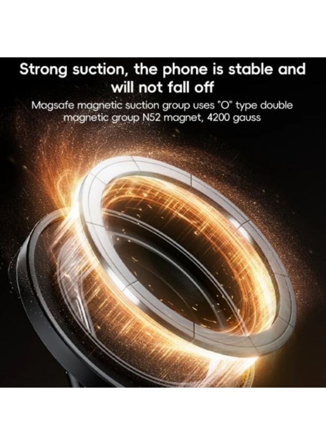 Yesido C298 Clip MagSafe Magnetic Mobile Phone Holder(Black) - Image 4