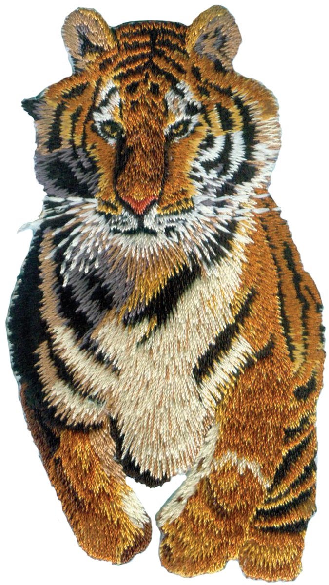 C&D Visionary Application Tiger Patch Multi-colored, 2" - Image 5