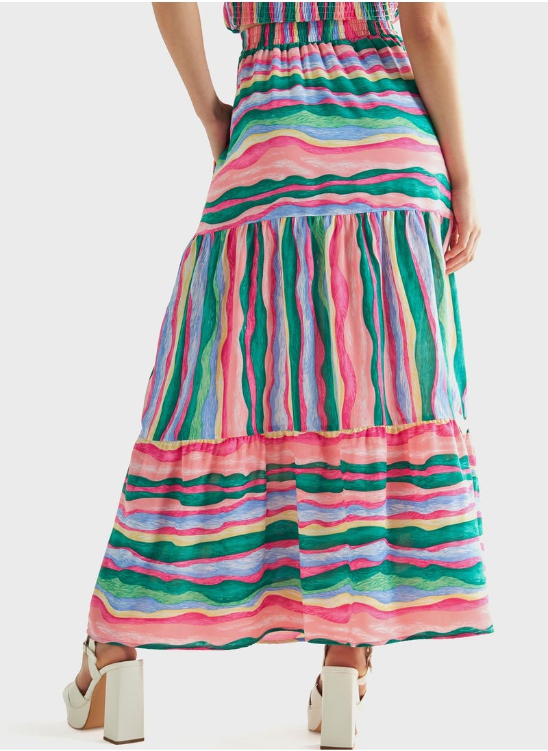 FAV Printed Pocket Detail Skirt  - Image 2
