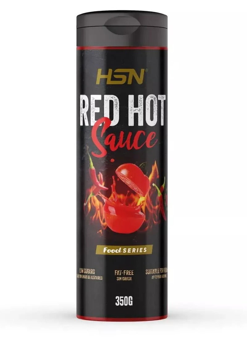 HSN LOW CALORIE SPICY 'RED HOT' SAUCE - 350g - Image 1