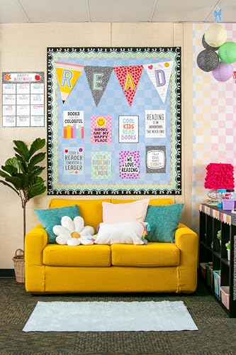 Teacher Created Resources Cool for School Read Pennants Bulletin Board TCR9302 - Image 3