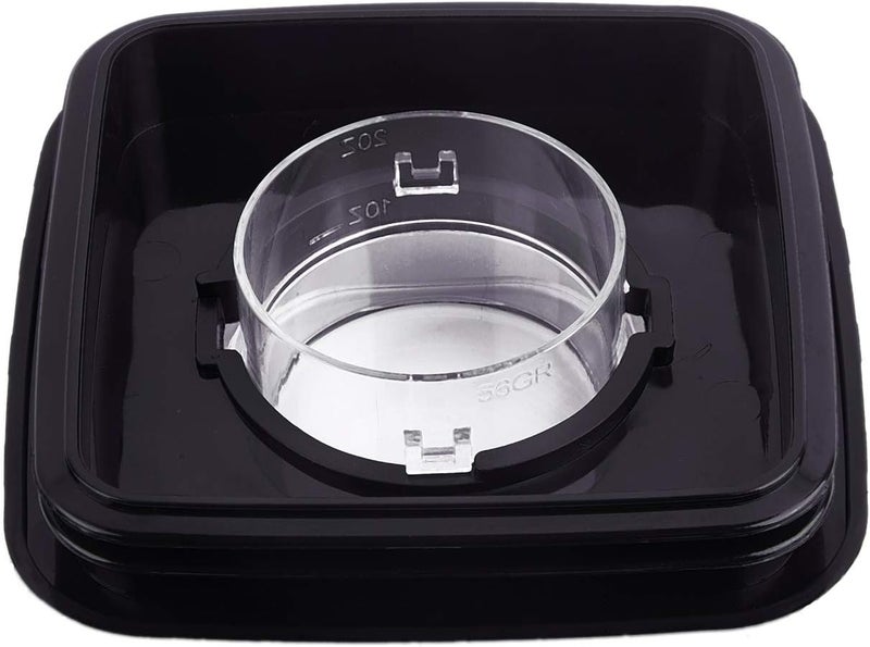 Timsec Replacement Blender Square Jar Lid 4903 and 4Packs Blender Gaskets Sealing O-Rings, 4" diameter Blender Cover with Removable Filler Cap Compatible with Oster and Osterizer Blenders 5 Cup Jar - Image 5
