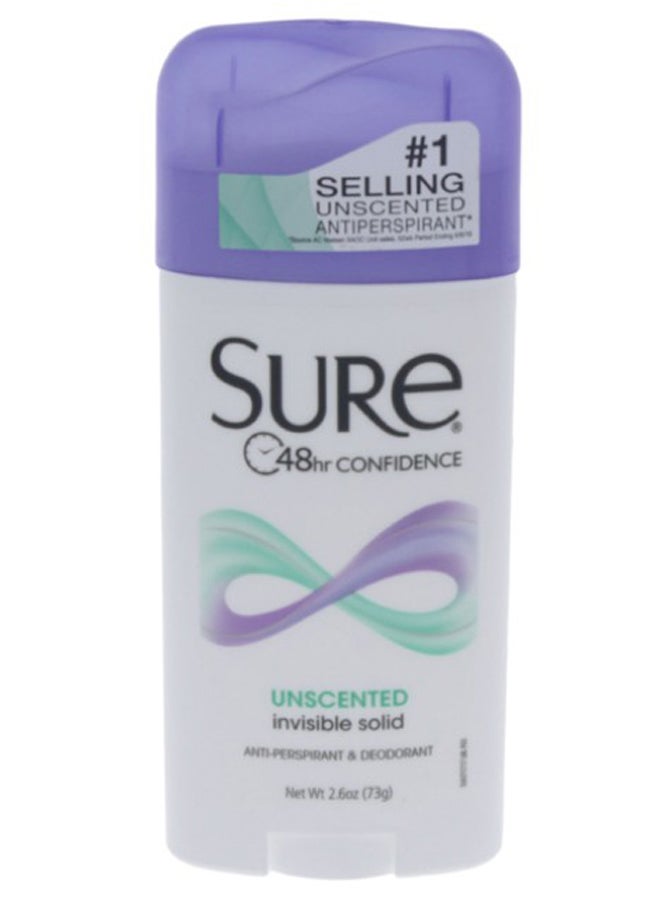 48-Hour Confidence Invisible Solid Deodorant Stick