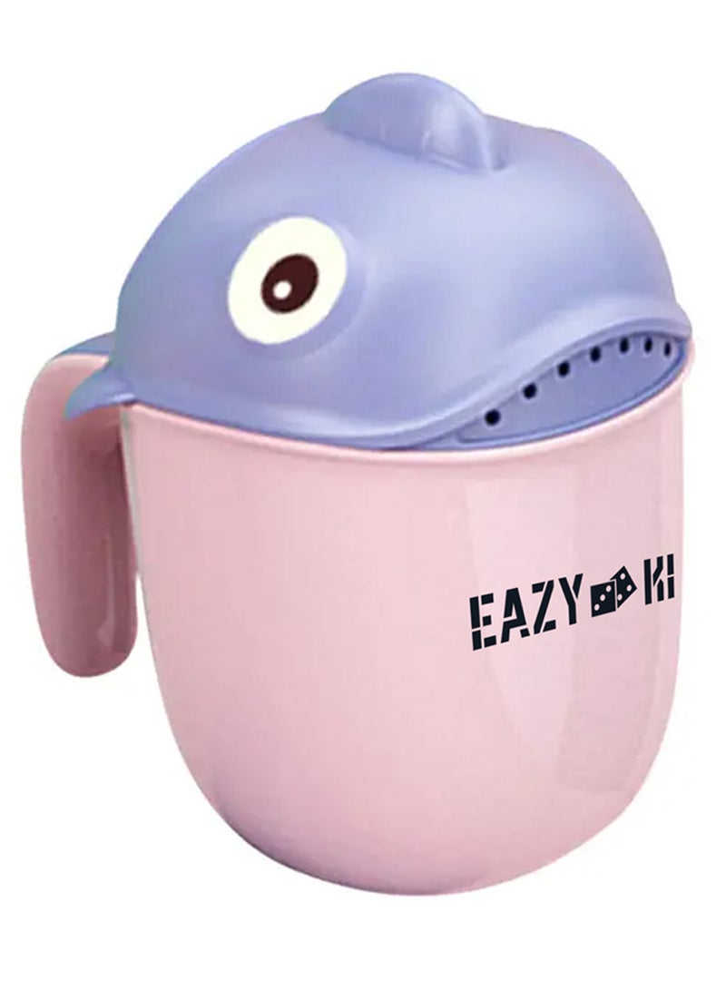 Eazy Kids Baby Head Shampoo Wash Rinse Shower Mug - Pink, 500Ml  - Image 1