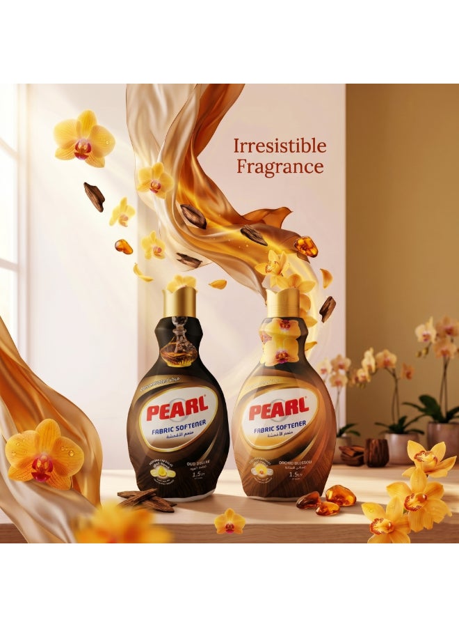 Pearl Fabric Softener Concentrate 2 x 1.5L Promo Pack Oud Deluxe & Orchid Blossom Perfume Capsules Luxury Long Lasting Fragrance 2 x 1.5L, 3 L - Image 4