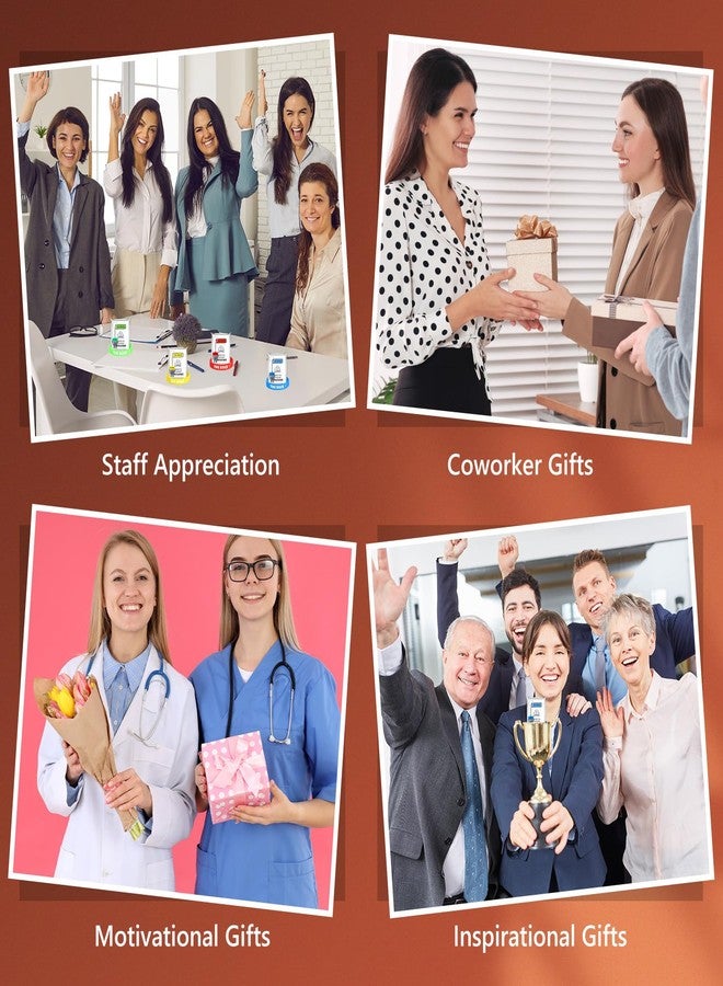 Gejoy 12 Set You Rock Positive Gifts Include 12 You Rock Mini Figurines Keychain 12 Silicone Bracelets 12 Positive Cards 12 Bags Encouragement Inspirational Miniatures Gifts for Coworker Employee Team - Image 3