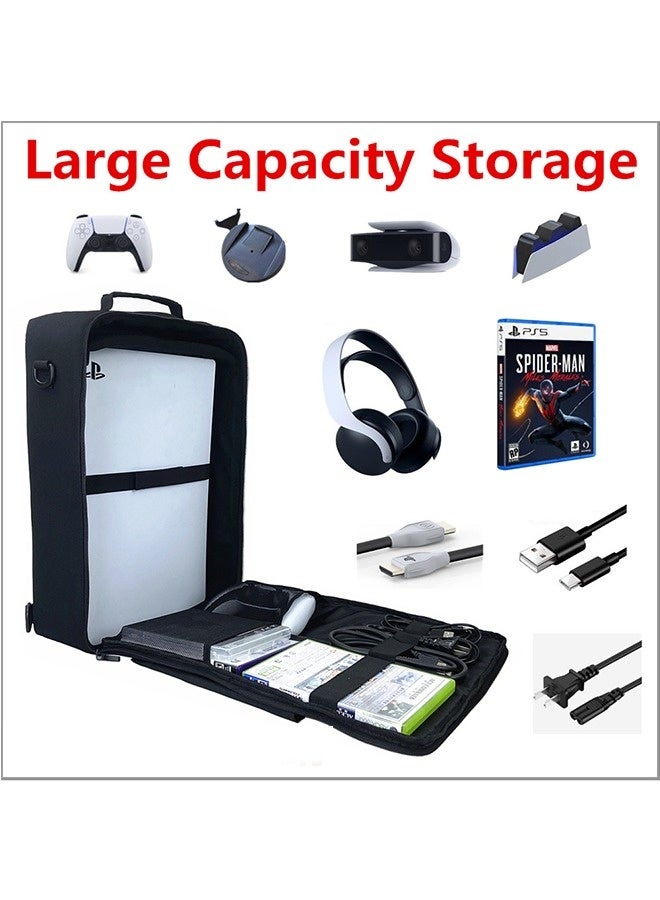 Large Capacity PS5 Backpack Carry Case for PS5/PS4/PS4 Pro/Xbox  - Image 2