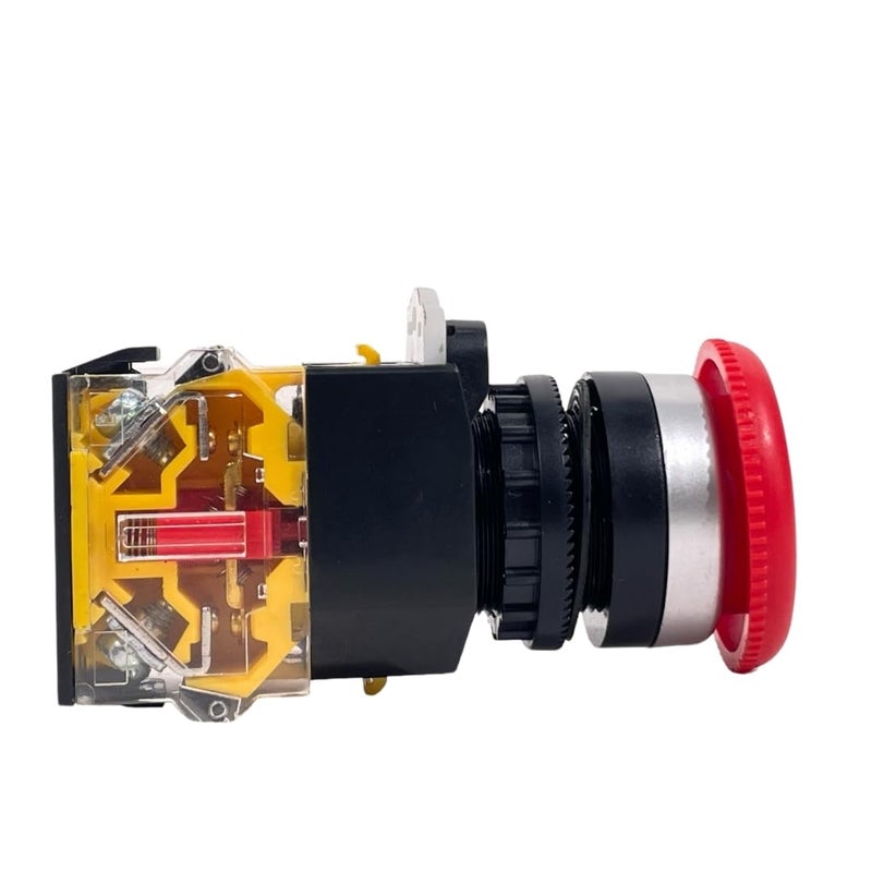 Smartpack SMART PACK Emergency Switch for Packaging of Band Sealer Machines Spare Parts Push Button Safety Switch Emergency Power ShutOff Switch Sealing Machine Push Button Switch Pack of 1 Switch - Image 2