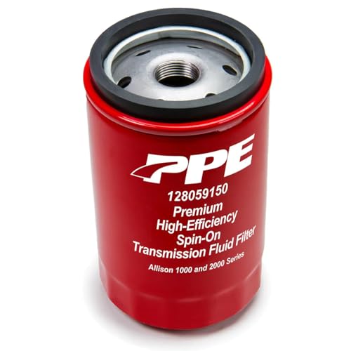 PPE Premium HighEfficiency SpinOn Transmission Fluid Filter 128059150 Compatible with 20012019 Allison 1000 Series2000 Series Transmissions
