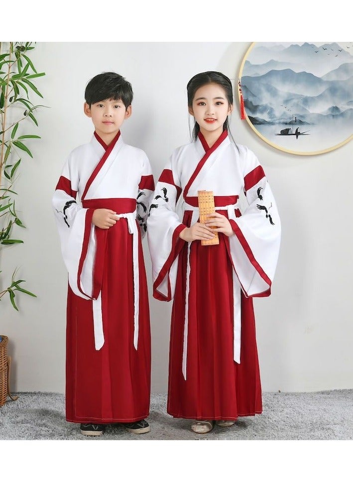 general Traditional Girl's Ancient Hanfu Costume - Elegant Princess Performance Dress for Stage, Cosplay & Cultural Events - Image 1