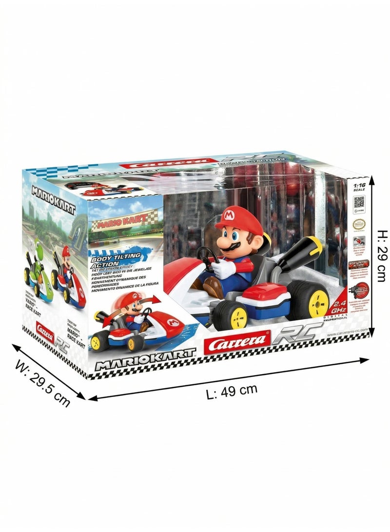 كاريرا Carrera Remote Controlled Mario Race Kart W Sound - 3+ - Image 3