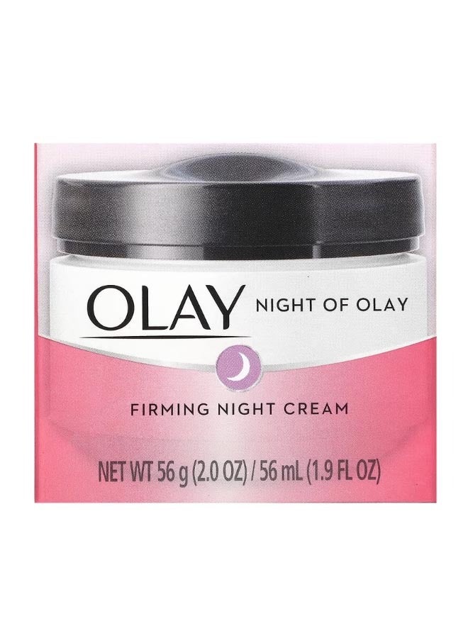 Olay Night of Firming Night Cream 1.9 fl oz 56 ml - Image 2