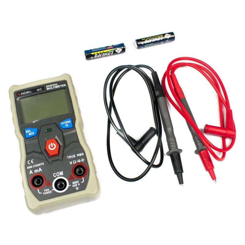 Hoki M3 Digital Multimeter Auto Range Smart Multimeter Digital Multimeter Black 4000 Counts - Image 2
