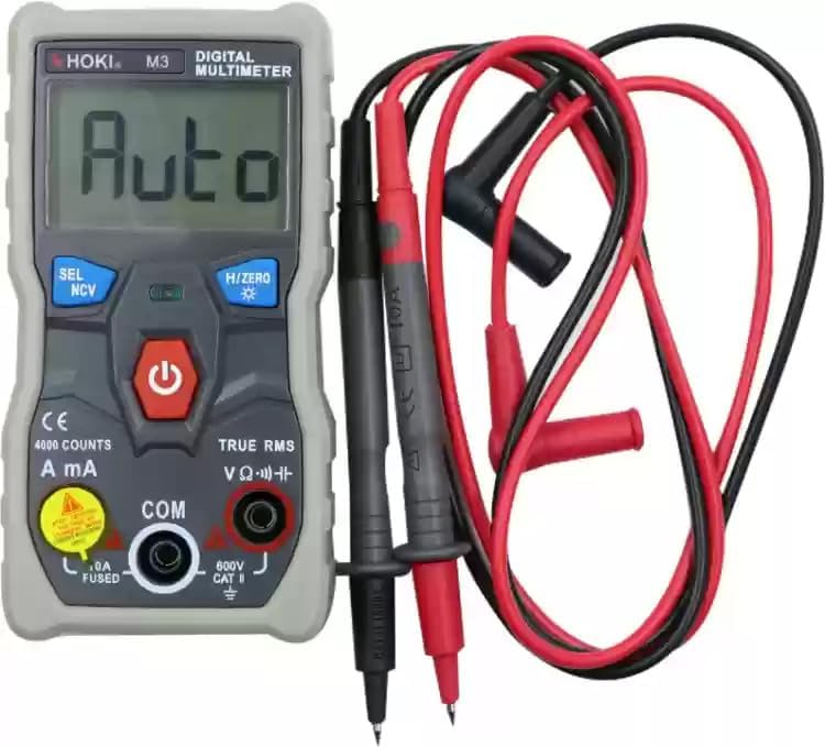 Hoki M3 Digital Multimeter Auto Range Smart Multimeter Digital Multimeter Black 4000 Counts - Image 1