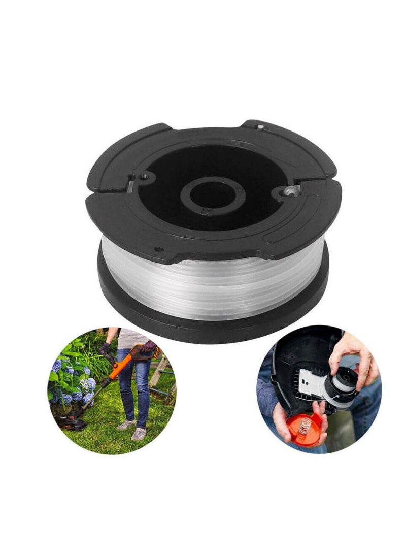 3-Pack AF-100 Replacement Spool Weed Eater Spool Compatible with Black+Decker AF-100-3ZP AF-100-BKP String Trimmer Weed Wacker String .065 Trimmer Line Autofeed Trimmer Spool, 30ft