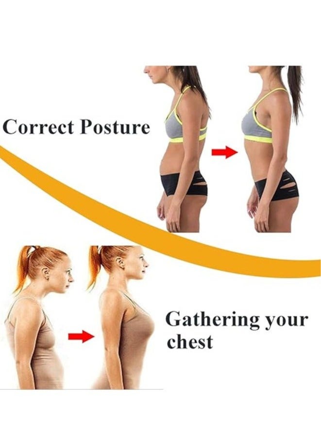 Generic Chest Brace Up for Women Posture Corrector Shapewear Vest Tops Bra Support Shaper  Skin Color（L）  - Image 4