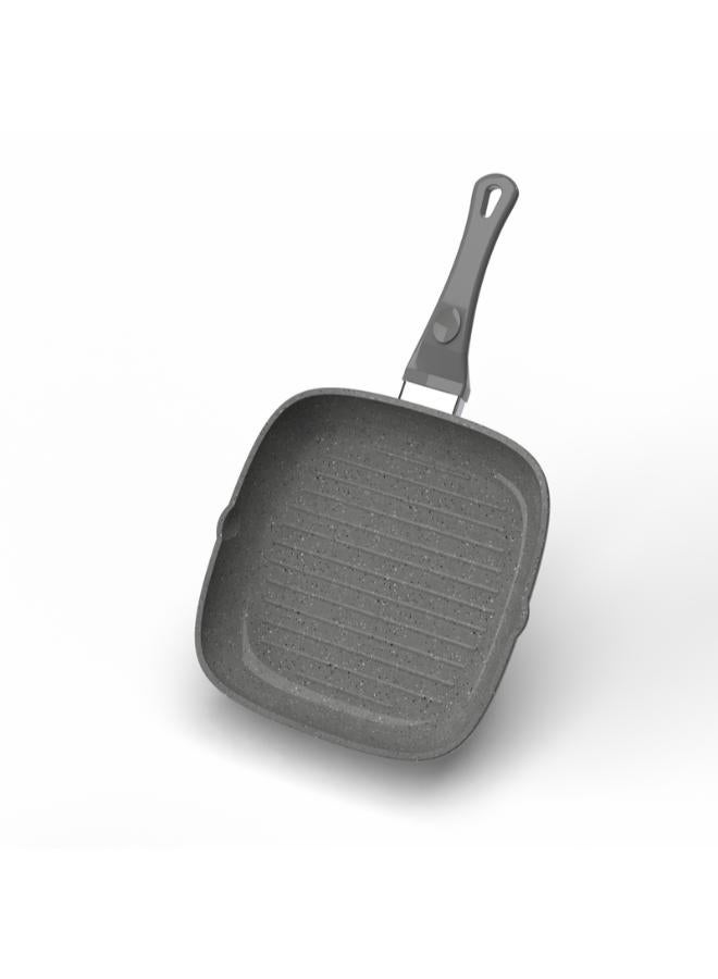 توب شيف مقلاة شواء مربعة من الجرانيت - Image 3