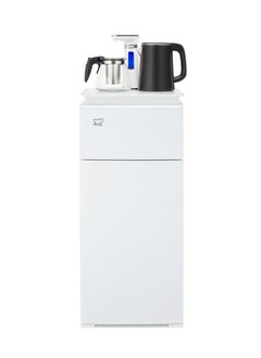 New Design Household Upright Bottom Load Water Dispenser Tea Bar Machine with Tea Pot and Kettle 1350W YR-1 White