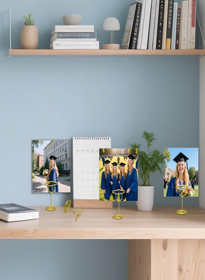 BADAO 32PCS Table Number Holders,Grad Cap Graduation Picture Display,Picture Holders for Tables,Place Card Holders,Wire Picture Holders,Photo Holders for Centerpieces,Wedding Reception,Party,Birthday - Image 2