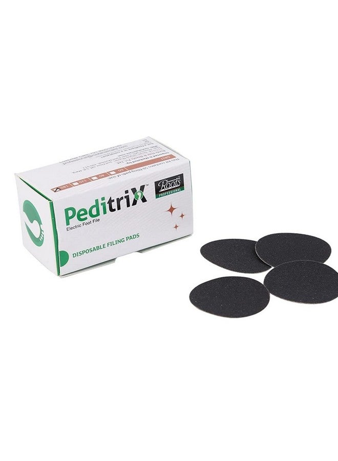 Roots Roots - Peditrix Disposable Filing Pad - Pedicure Tools - Dead Hard Skin Callus Remover - 120 Grits (50 Pieces) 