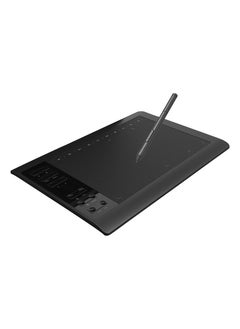 G10 Digital Art Graphics Drawing Tablet 10 x 6 Inches Ultralight Art Creation Sketch with Battery-free Stylus 8 Pen Nibs 8192 Levels Pressure 10 Express Keys
