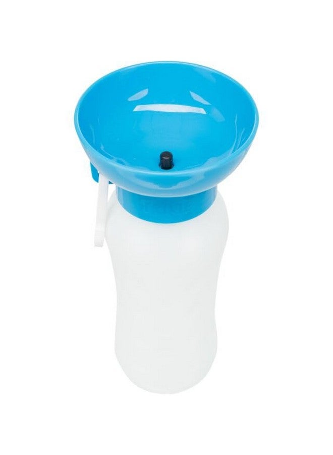 تريكسي زجاجة مياه مضادة للانسكاب مع وعاء شرب لتدريب الكلاب وتشجيع الترابط - Image 1