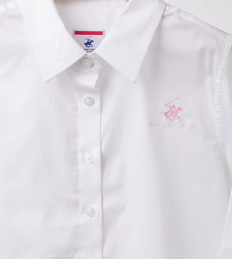 Beverly Hills Polo Club  Bhpc Kids Pink Shirt for Women | Best Price UAE
