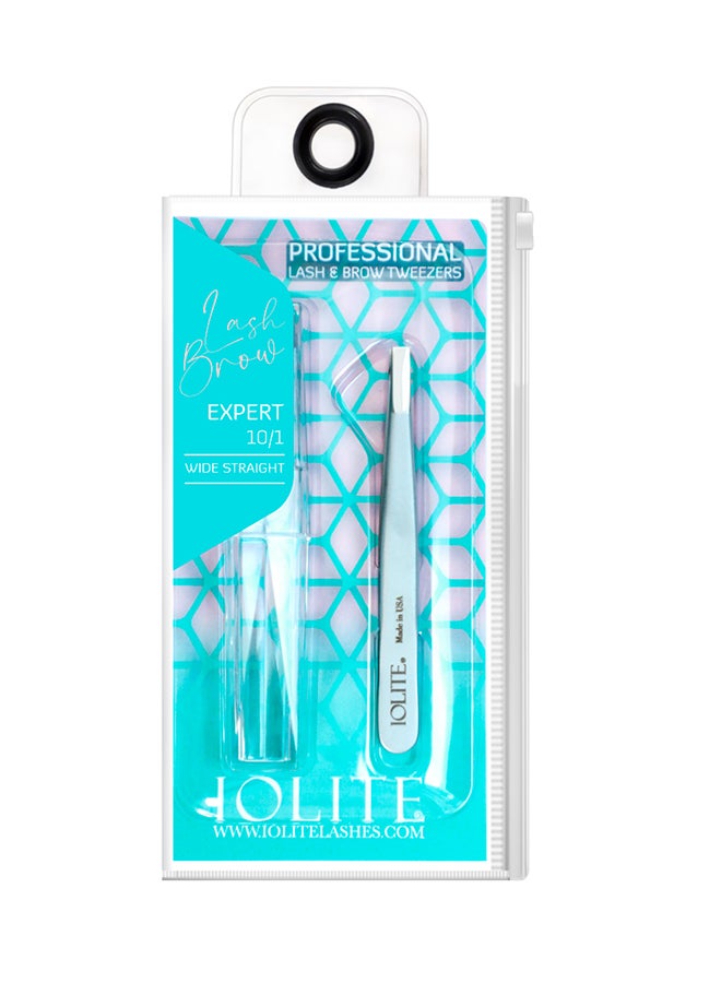 IOLITE Eyebrow Tweezers Expert 10 Type 1 - Image 2