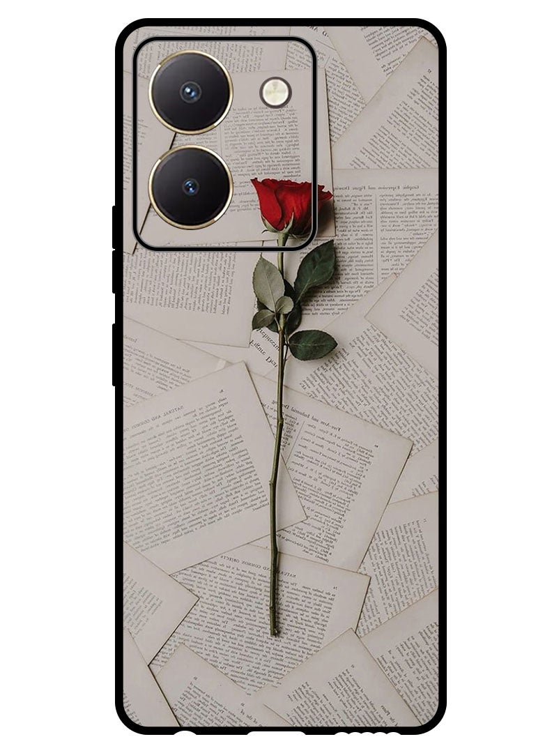 Theodor Protective Case Anti Scratch Shock Proof Bumper Cover For Vivo Y77t Rose - Image 1