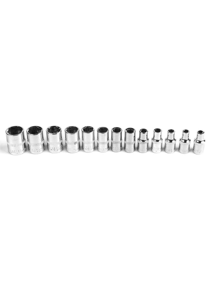 GGOOT Hand Tool Screwdriver Set 46Pcs 1/4 Inch Wrench Repair Tools Metric Socket Wrench Screw Kit Hardware Tool Kits Tool Kit  - Image 4