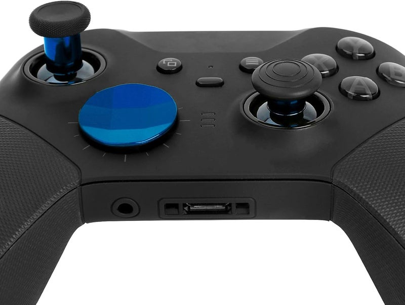 marspell 13 in 1 Metal Thumbsticks for Xbox One Elite Series 2, Elite Series 2 Core Controller Parts, Gaming Accessory Replacement, Metal Mod 6 Swap Joysticks, 4 Paddles, 2 D-Pads, 1 Tool(Plating Blue) - Image 3