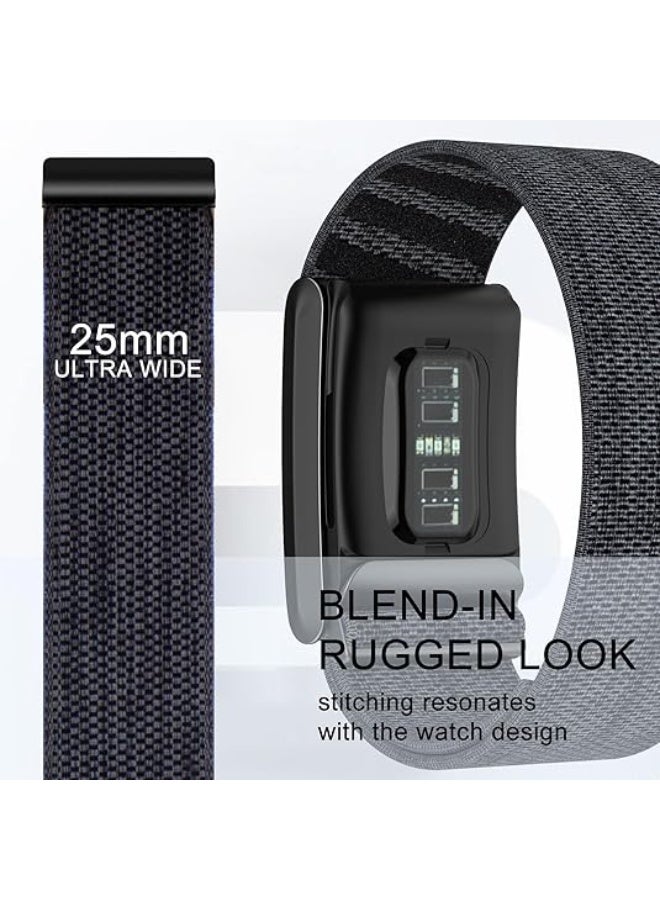 سوار رياضي من النايلون متوافق مع حزام Whoop 4.0 للرجال والنساء، سوار بديل قابل للتعديل ومقاوم للماء وجيد التهوية وناعم ومتين - Image 4