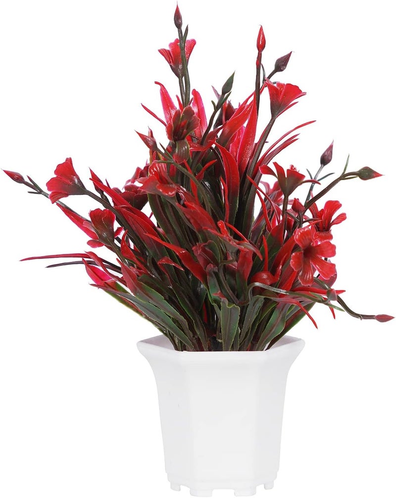 Dekorly Small Multicolour Artificial Plant Pack of 8 - Image 5