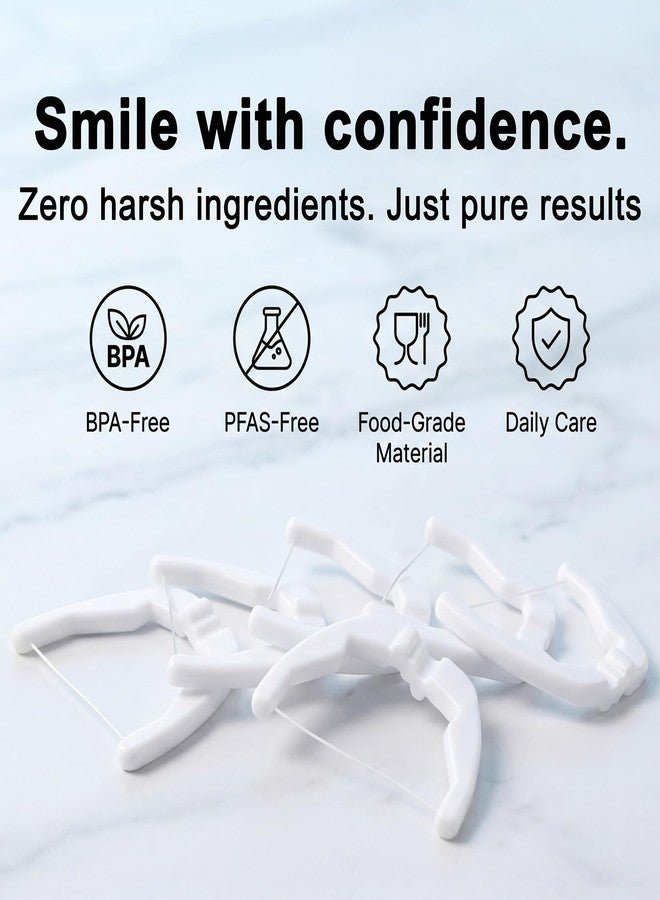 RAZOKO Dental Flosser Refill Heads, Compatible with Listerine Ultraclean Access Flosser, Extra Strength Floss for Comfortable Clean, Unflavored, 120 Count - Image 4