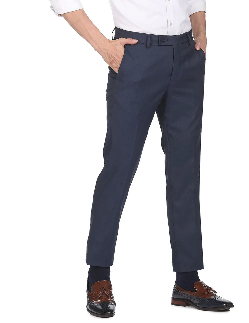 Hudson Tailored Fit Smart Flex Trousers