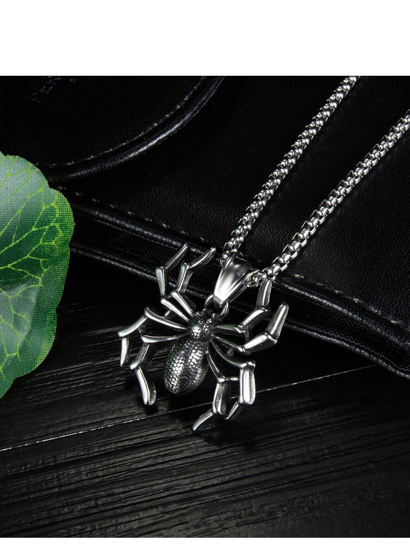 الفولاذ المقاوم للصدأ الرجال قلادة النمط الأوروبي فاسق قلادة - Image 2