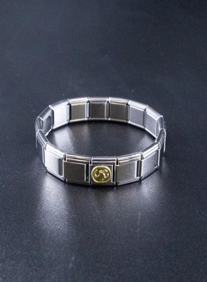 Fablinks Zodiac Italian Charm, 9mm Gold Astrology Bracelet Link, Stainless Steel Astronomy Bracelets Charms, Birth Sign Modular Jewelry Links (Scorpio) - Image 3