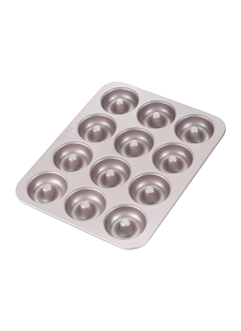 chefmade - Donut Mold Cake Pan 12 Cavity Non-Stick Ring Doughnut Bakeware - Image 1