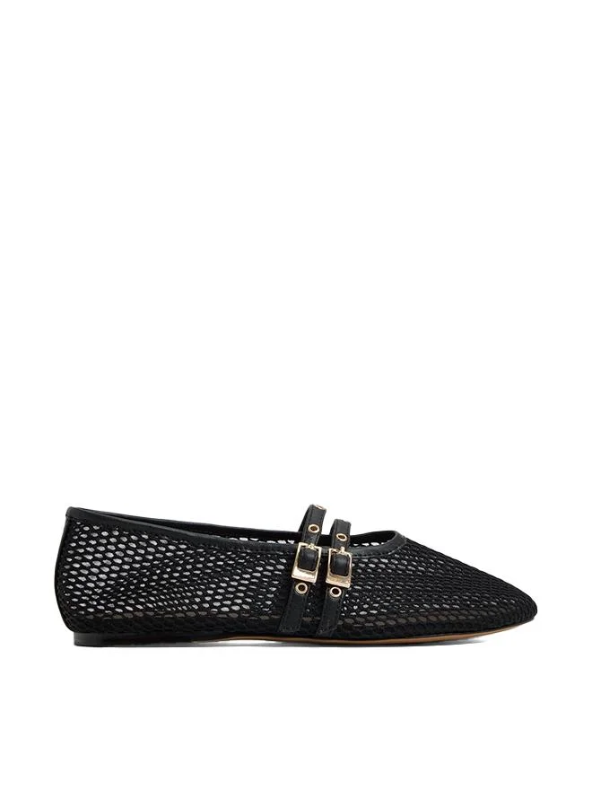 Ulelibaen Ladies Black Mary Jane