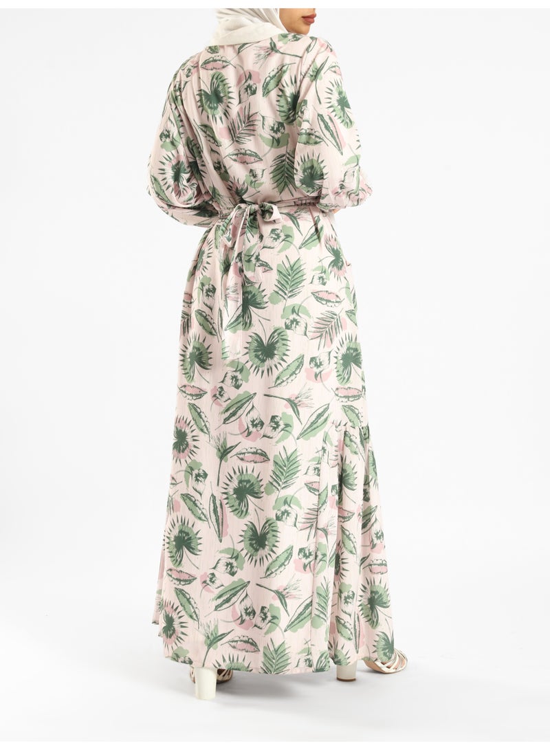 ايمالينا فاشون Prismatic Bloom Dress - Image 3