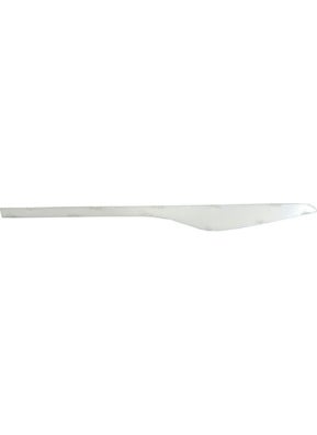 Tw Renault Clio- Hb- 16/20; Rear Door Strip Molding Left White (Paintable) ( )  - Image 2