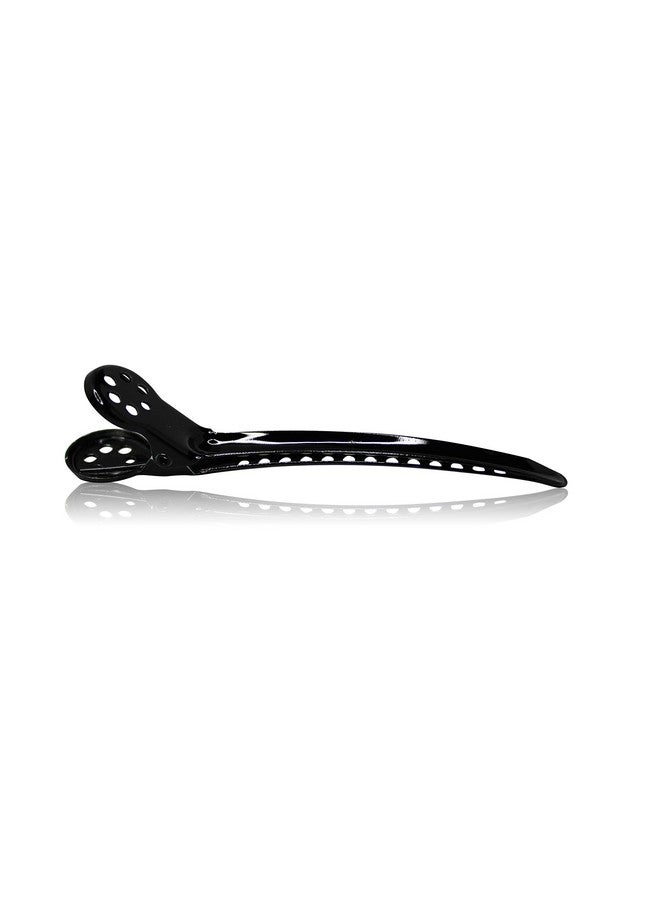 framar Framar Black Tight Tension Clips - Set of 4 Professional Hair Clips - Hair Clips for Styling, Clips for Hair, Metal hair Clips - Extra Tight & Durable - Image 3